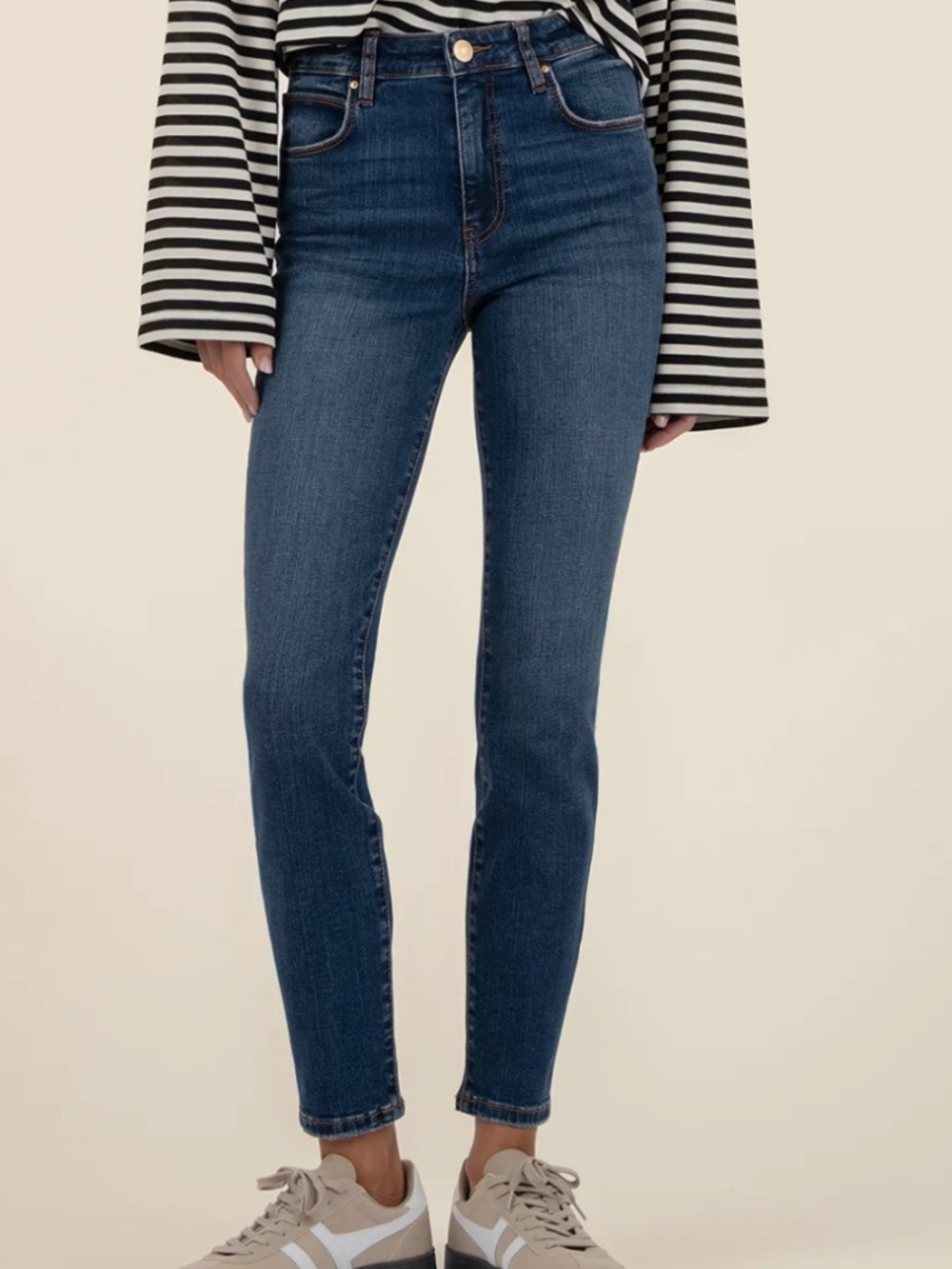 Kut from the Kloth Charlize High Rise Cigarette Leg - size 14